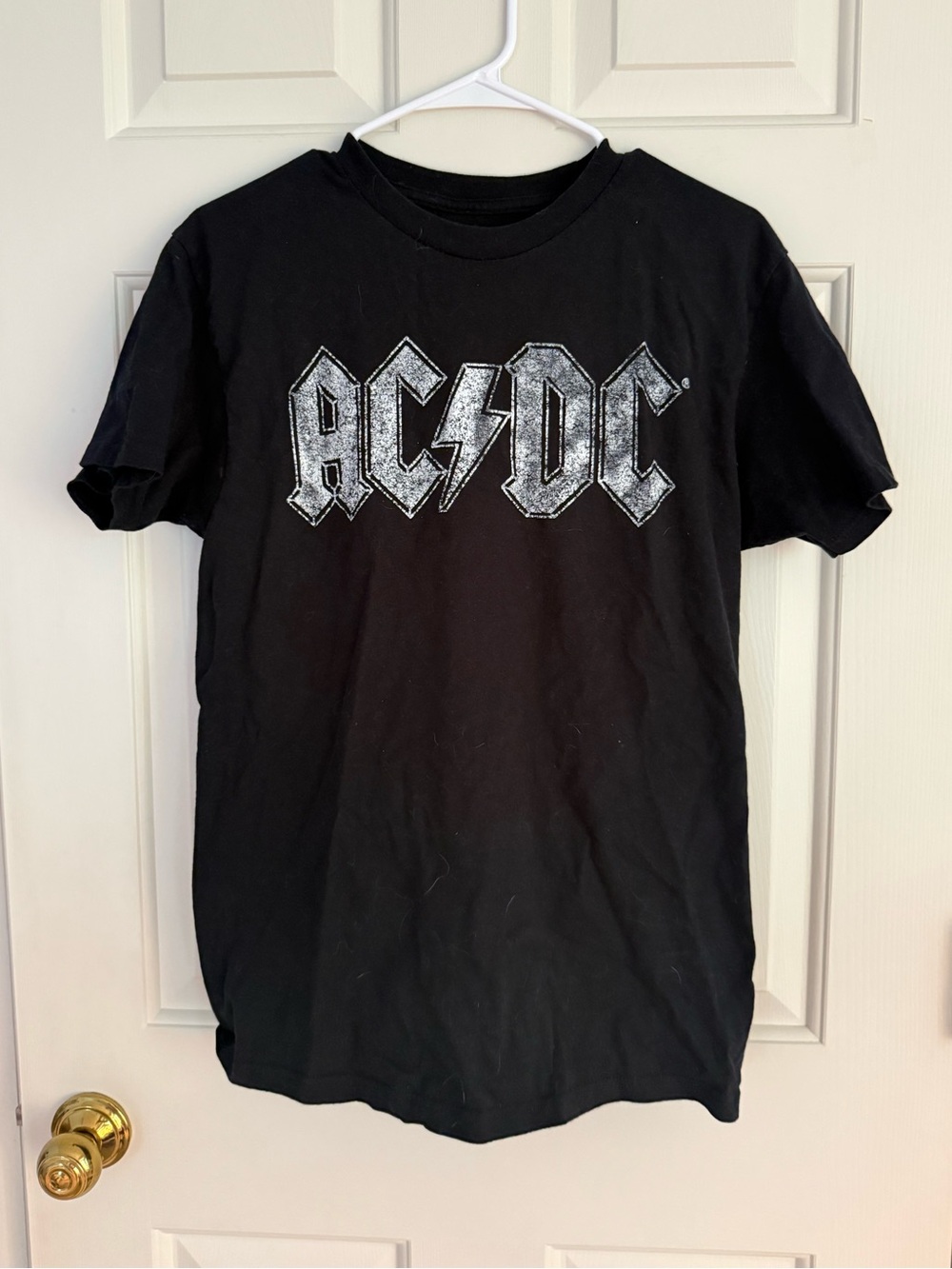 AC/DC Black Graphic Band T-Shirt